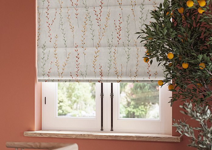 Willow Field, Romance - Motorised Roman Blind - Image 5